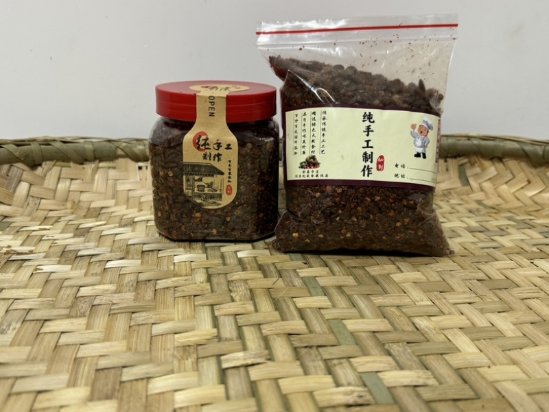 纯手工制作四川风味豆豉