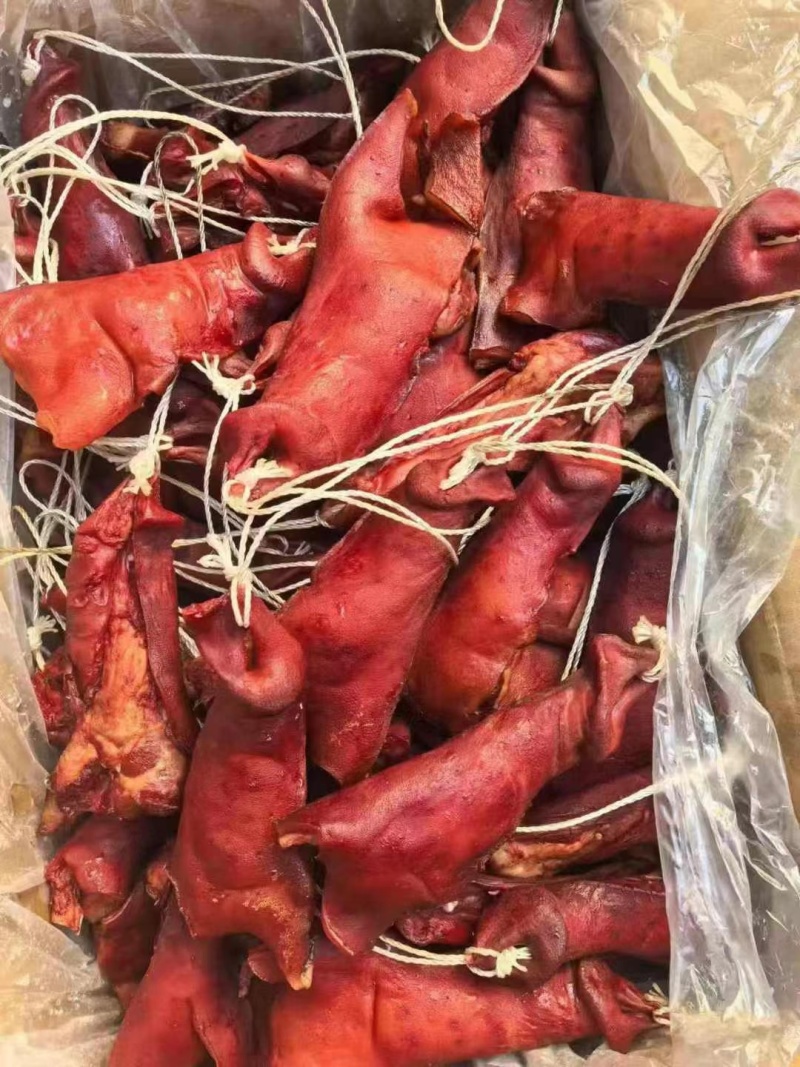 烟熏腊味拱嘴卤拱嘴烟熏猪拱嘴凉菜卤菜店地摊拱嘴批发