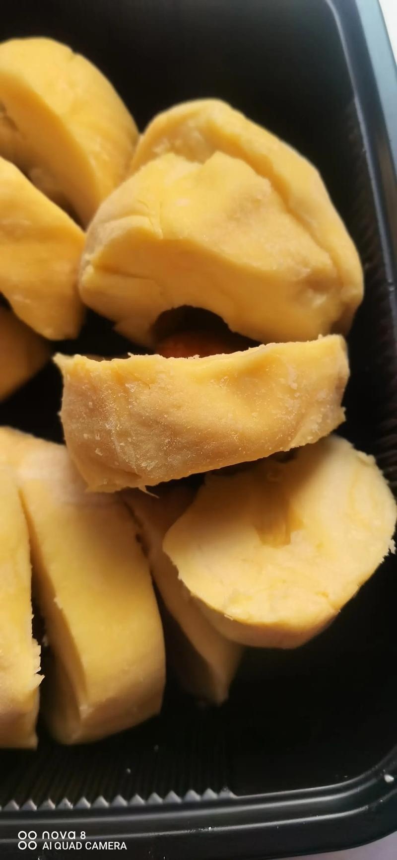 金枕榴莲果肉不带壳3.2斤重顺丰快递包邮到家