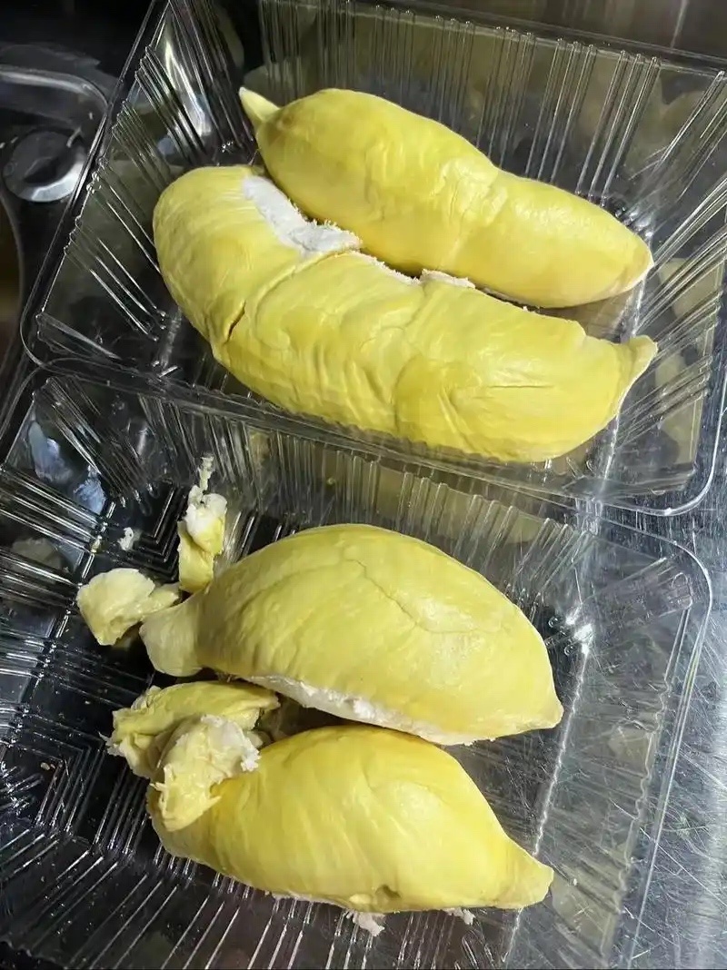 金枕榴莲果肉不带壳3.2斤重顺丰快递包邮到家