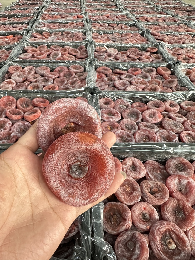霜降柿饼广西桂林吊饼优质柿子饼源头加工厂柿饼基地霜柿饼子