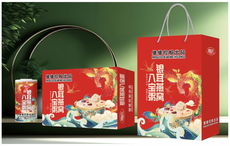 银耳燕窝八宝粥礼盒，厂家批发