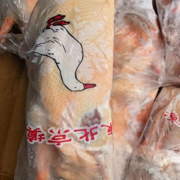 白条鸭6-7吨，2.6-4斤的不分级，4900一吨
