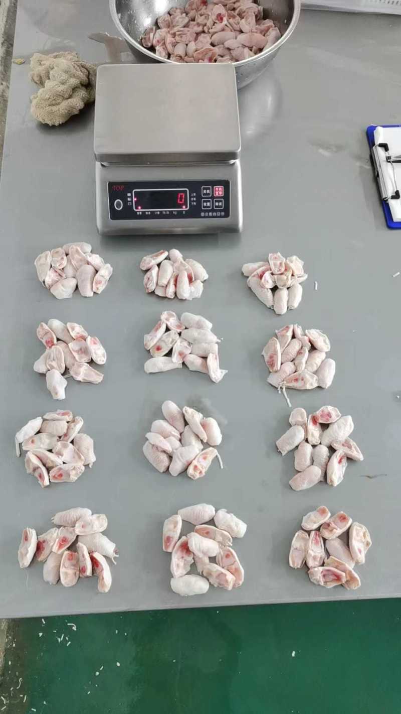 山东鸡副产品工厂单冻鸡脚筋鸡爪骨串串食材批发可定制规格