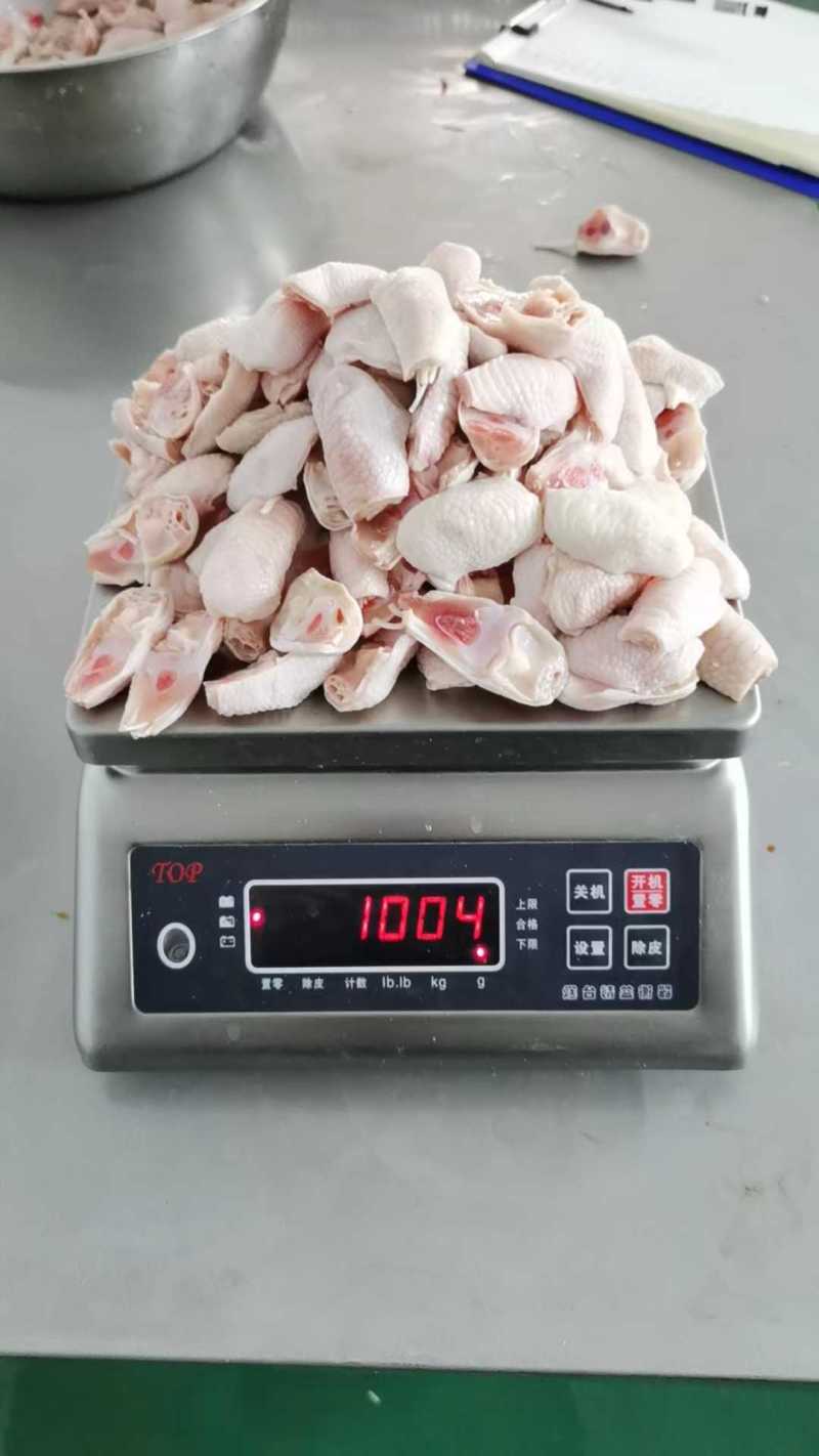 山东鸡副产品工厂单冻鸡脚筋鸡爪骨串串食材批发可定制规格