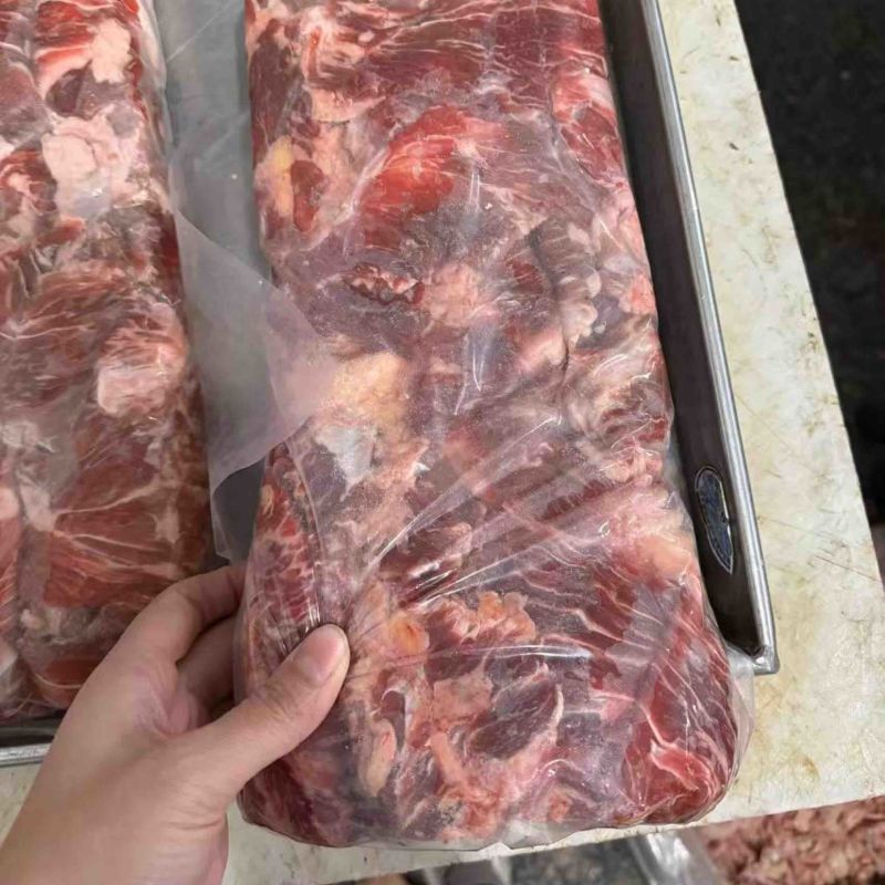 纯干谷饲牛碎肉现货现发对接全国电商平台！