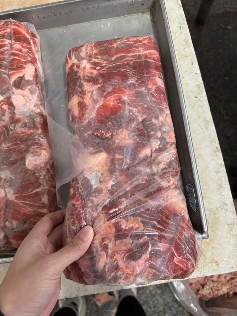 纯干谷饲牛碎肉现货现发对接全国电商平台！