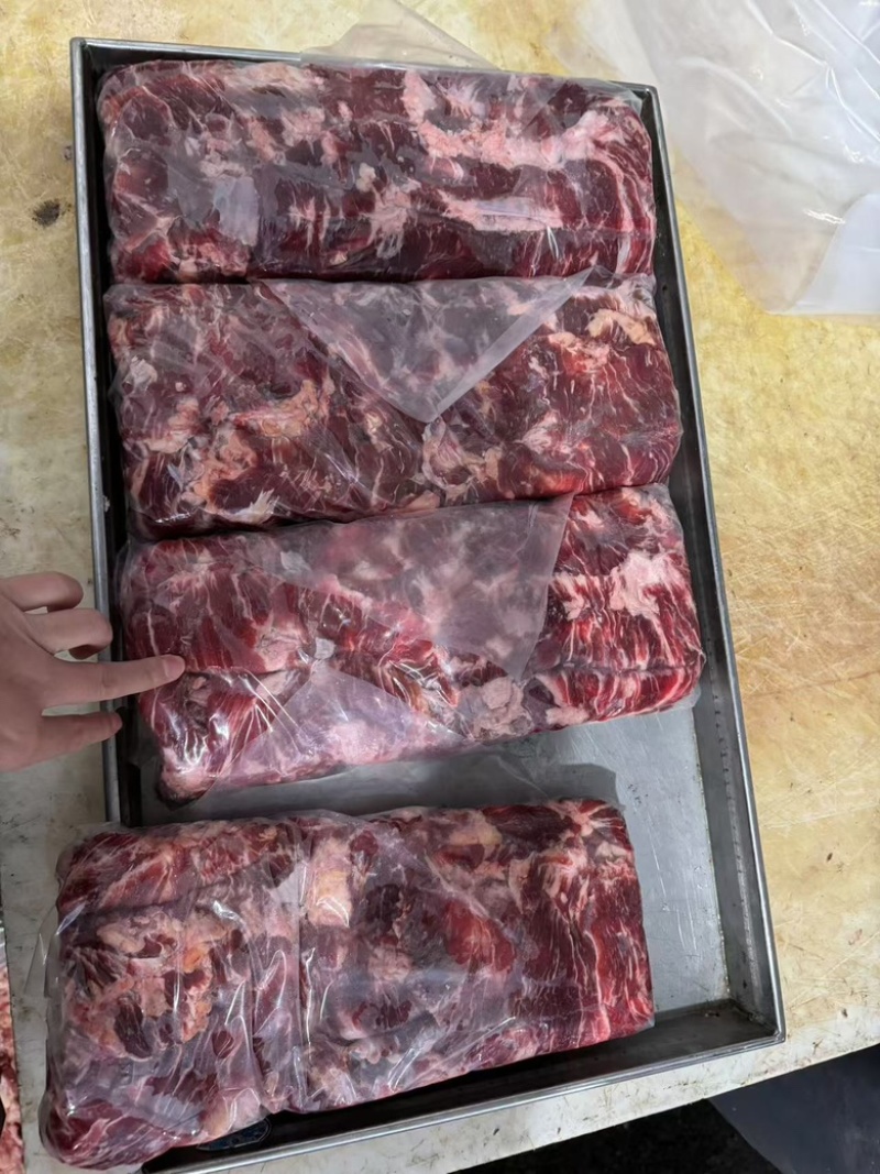 纯干谷饲牛碎肉现货现发对接全国电商平台！