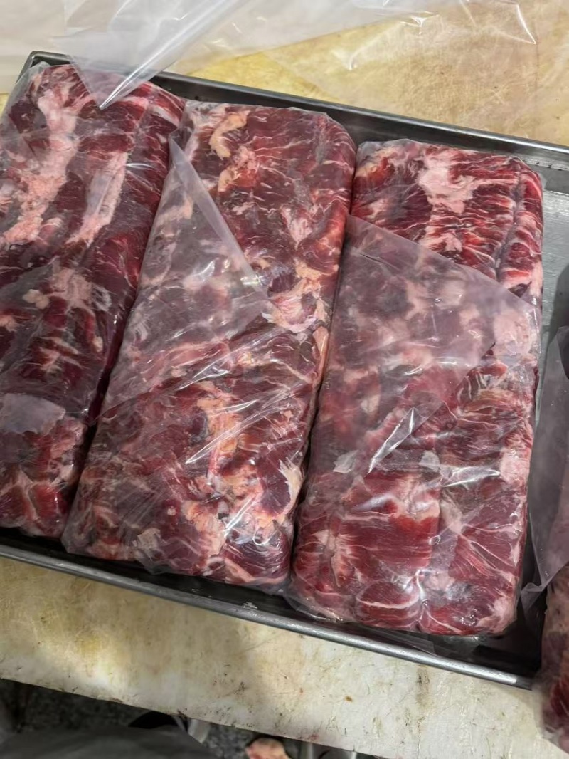 纯干谷饲牛碎肉现货现发对接全国电商平台！