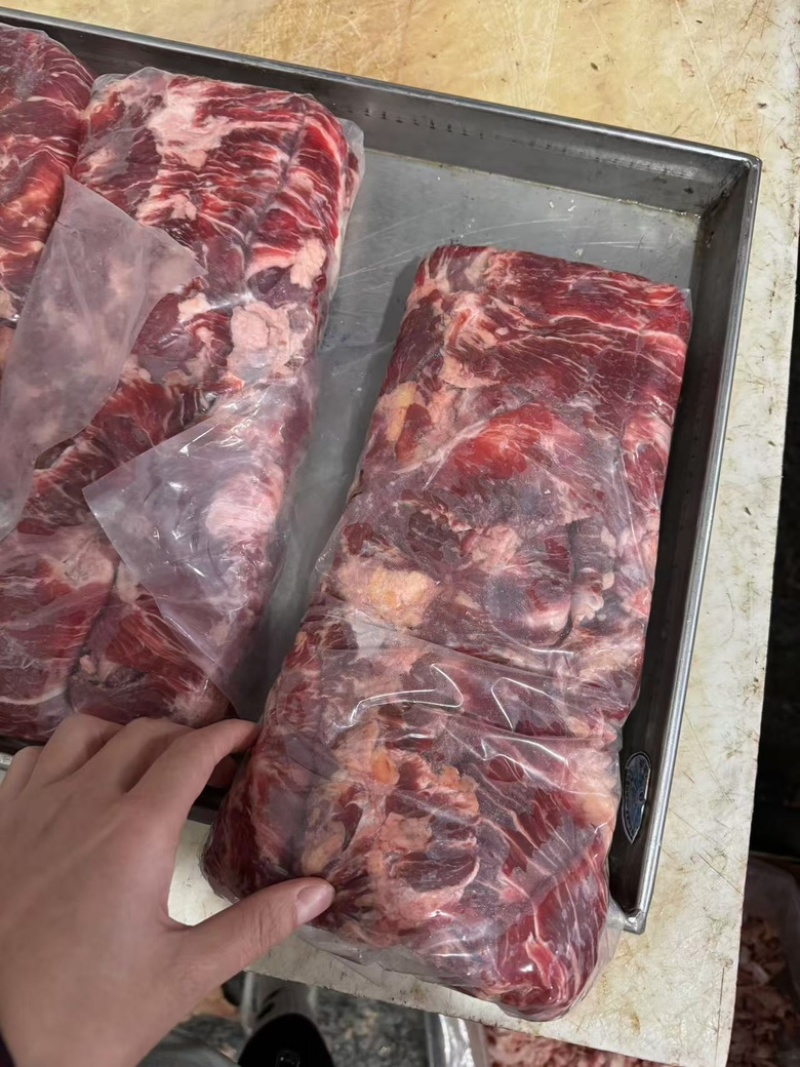 纯干谷饲牛碎肉现货现发对接全国电商平台！