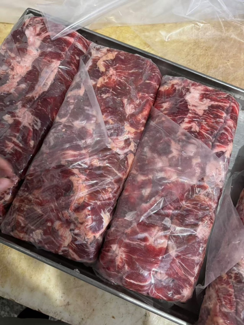 纯干谷饲牛碎肉现货现发对接全国电商平台！