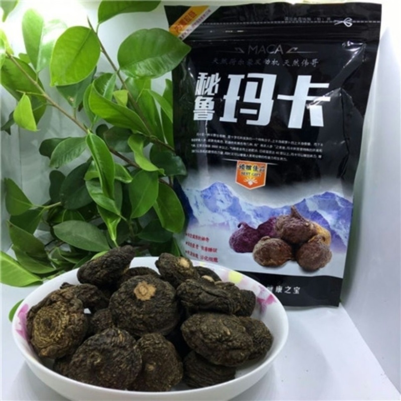 云南丽江高原黑玛咖干秘鲁玛卡干果片养生滋补黑马卡正宗卡特