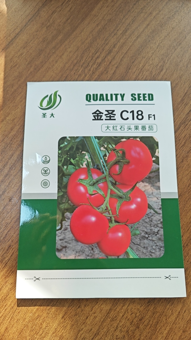 金圣C18大红石头果番茄种子越冬耐寒石头果番茄种子