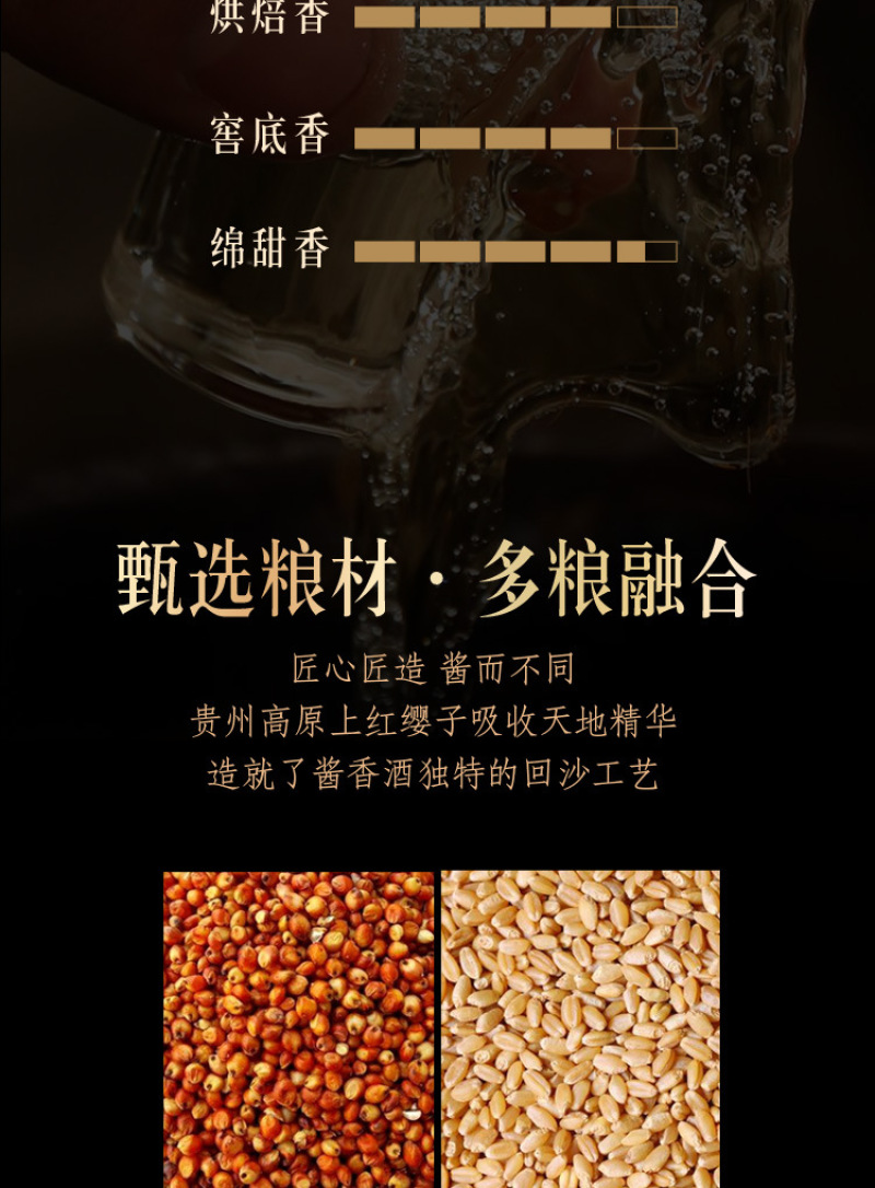 国酱1949酱香型53度白酒整箱6瓶独立礼盒装正宗纯粮食