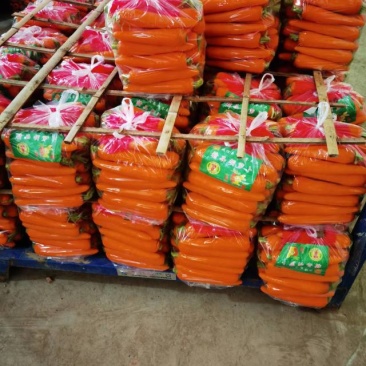 三红胡萝卜水洗，土货大量供应电商超市市场价格美丽