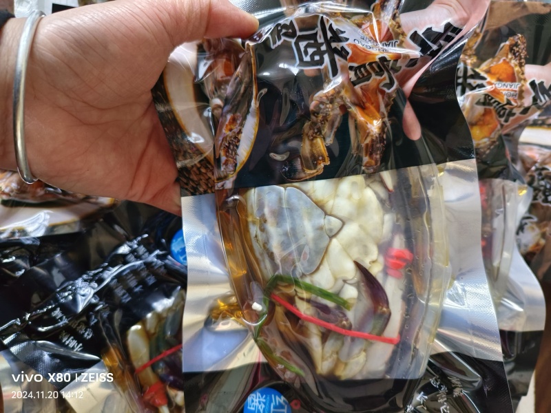 东港酱母蟹生呛梭子蟹自制！！！！！！！