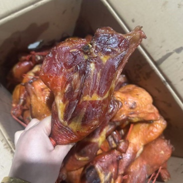 烟熏棒棒鸡腿黄金鸡腿手枪鸡腿地摊卤菜店展会鸡腿批发