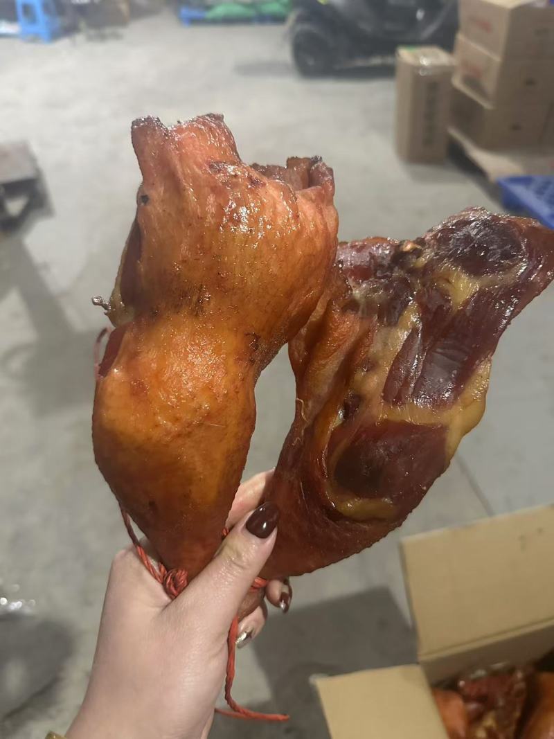 烟熏棒棒鸡腿黄金鸡腿手枪鸡腿地摊卤菜店展会鸡腿批发