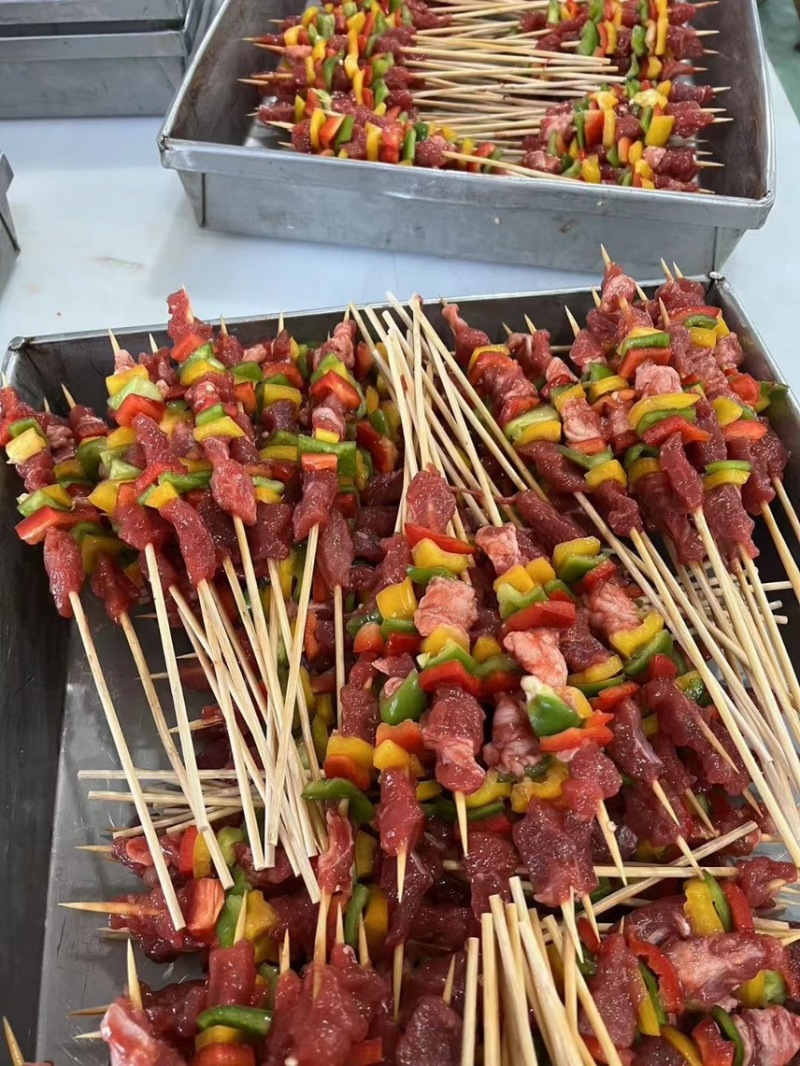 红柳枝羊肉串烧烤必备爆品