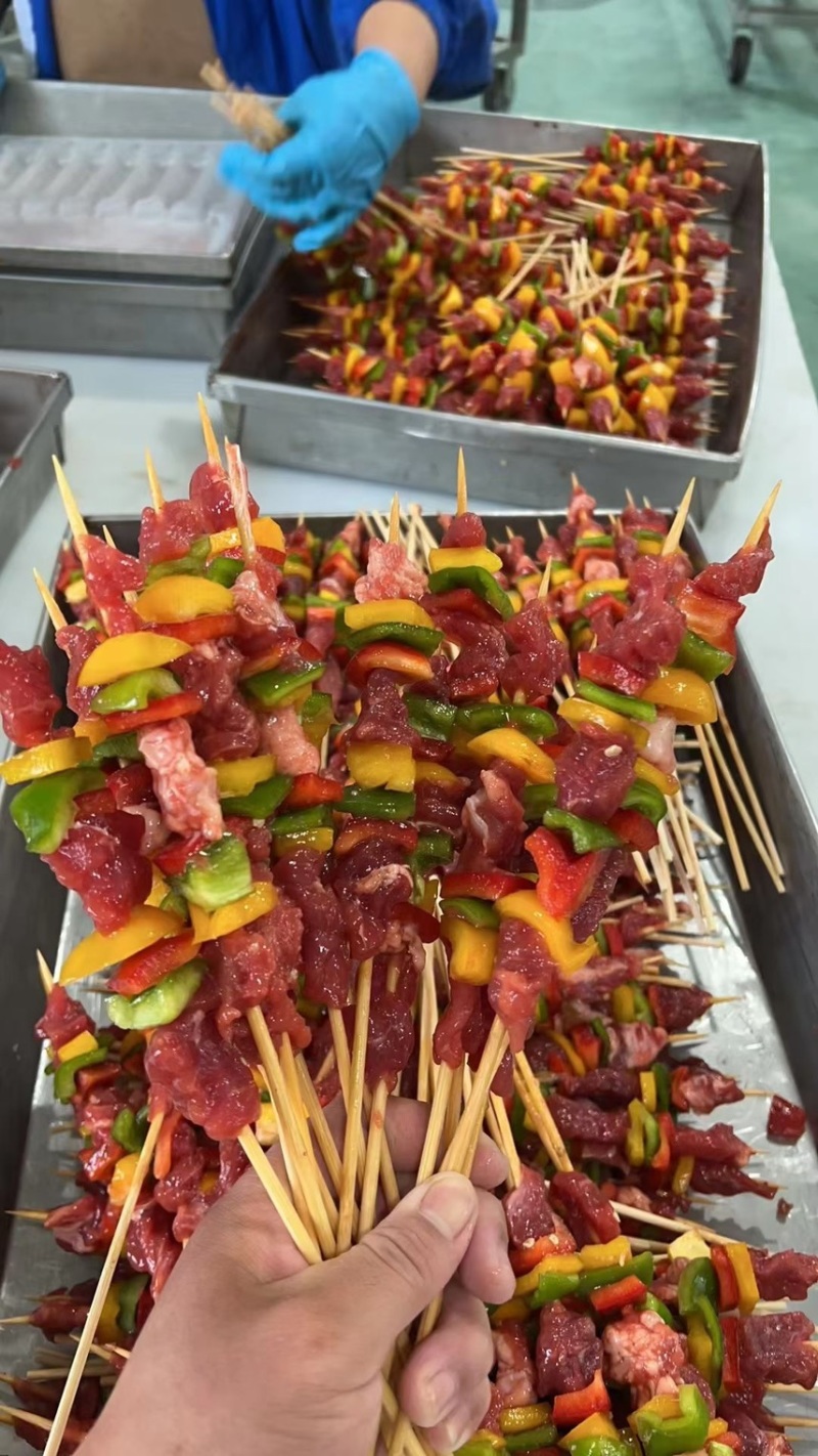 红柳枝羊肉串烧烤必备爆品