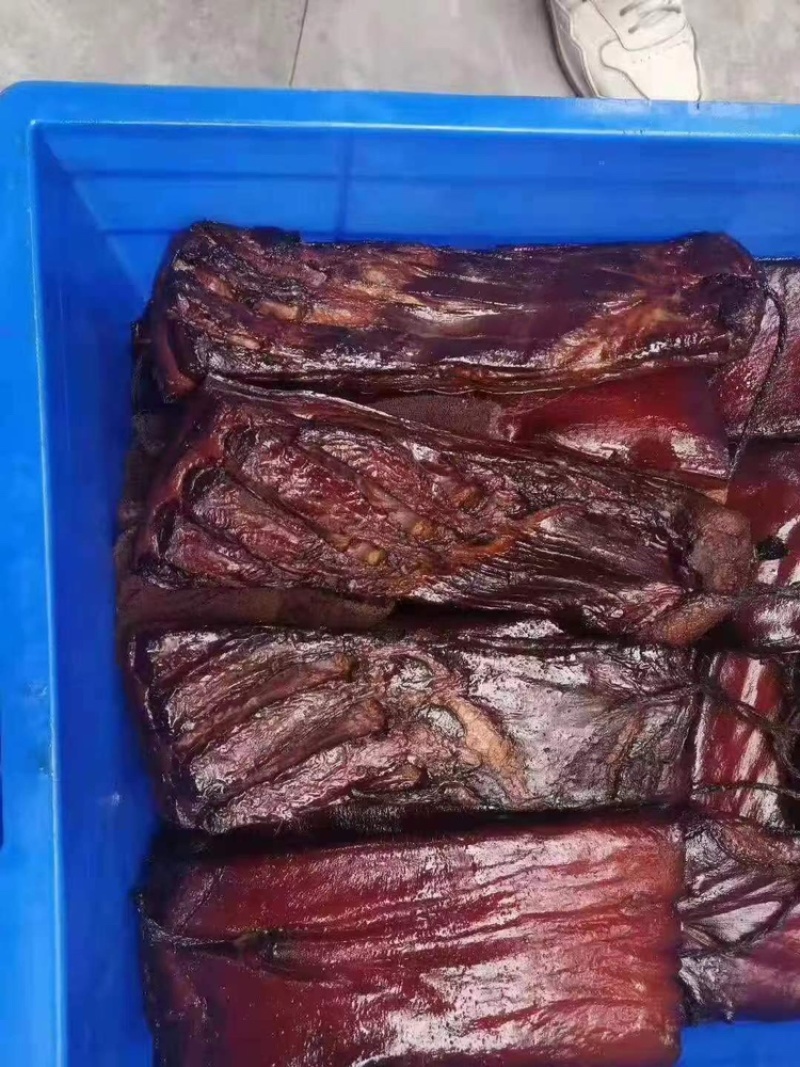 烟熏腊五花肉