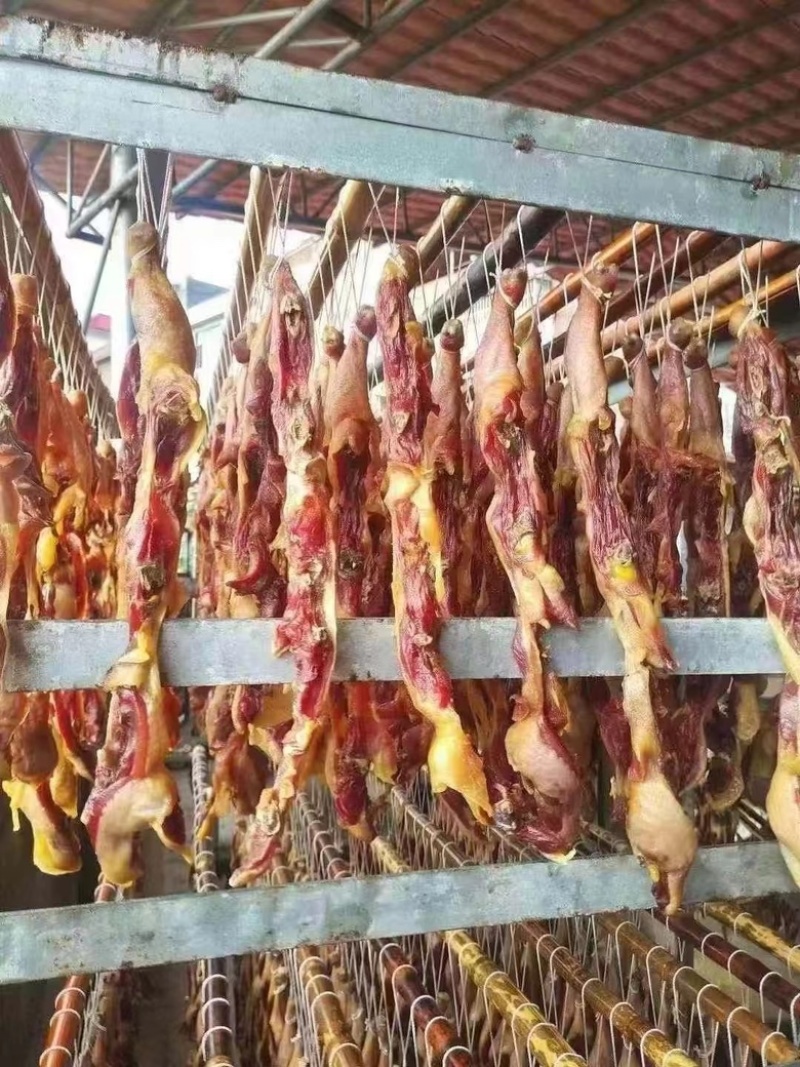 腊鸡条风干腊鸡条工厂直销风干鸡条条型好颜色好看