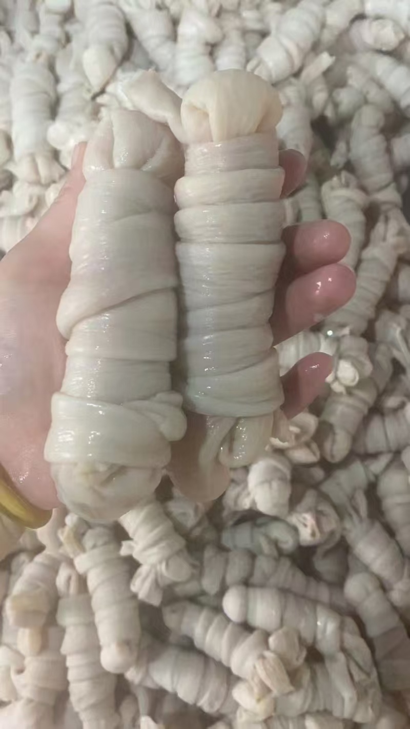 精品羊捆肠，少油，无油，冲开，可以定制。
