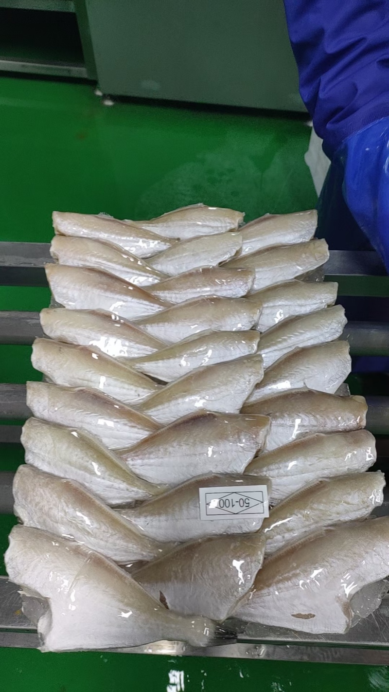 广西北海马面鱼，黑尾正品A货。单冻，板冻多规格供应。