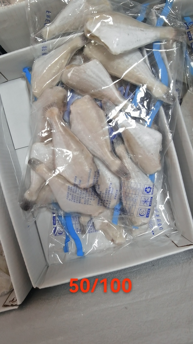 广西北海马面鱼，黑尾正品A货。单冻，板冻多规格供应。