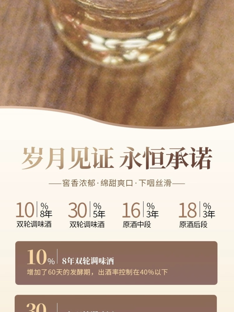 贵州52度浓香纯粮白酒富贵万年木礼盒整箱双瓶手提送礼高端