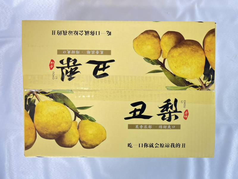 中华丑梨一件代发品质保证量大价优脆甜多汁欢迎来电洽谈