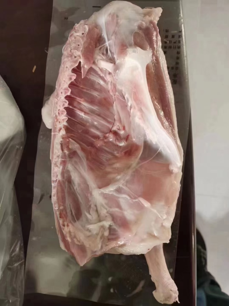 半片鸭，单片套袋，带肺去小尾，去肺去大尾，工厂发货