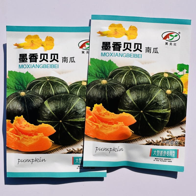 墨香贝贝南瓜种子高产甜面大贝贝南瓜种籽糯香味足一代杂交