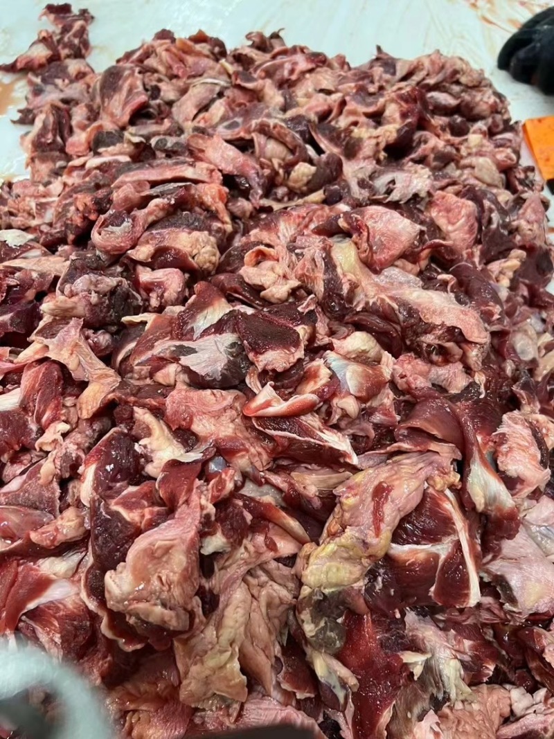 纯干牛肉筋有肉有筋精修去油