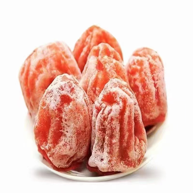满满的秋意，藏在这块甜甜的柿饼里，自家做的手工吊柿饼