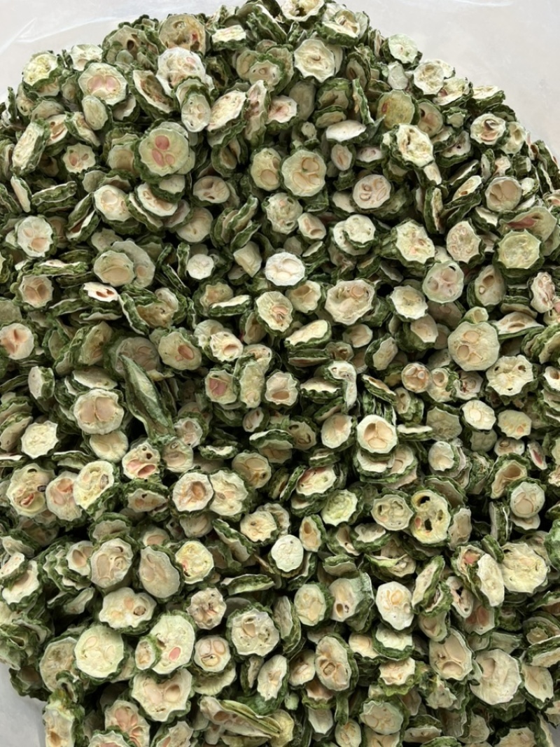 精品苦瓜干颜色青大小均匀厂家直供量大从优