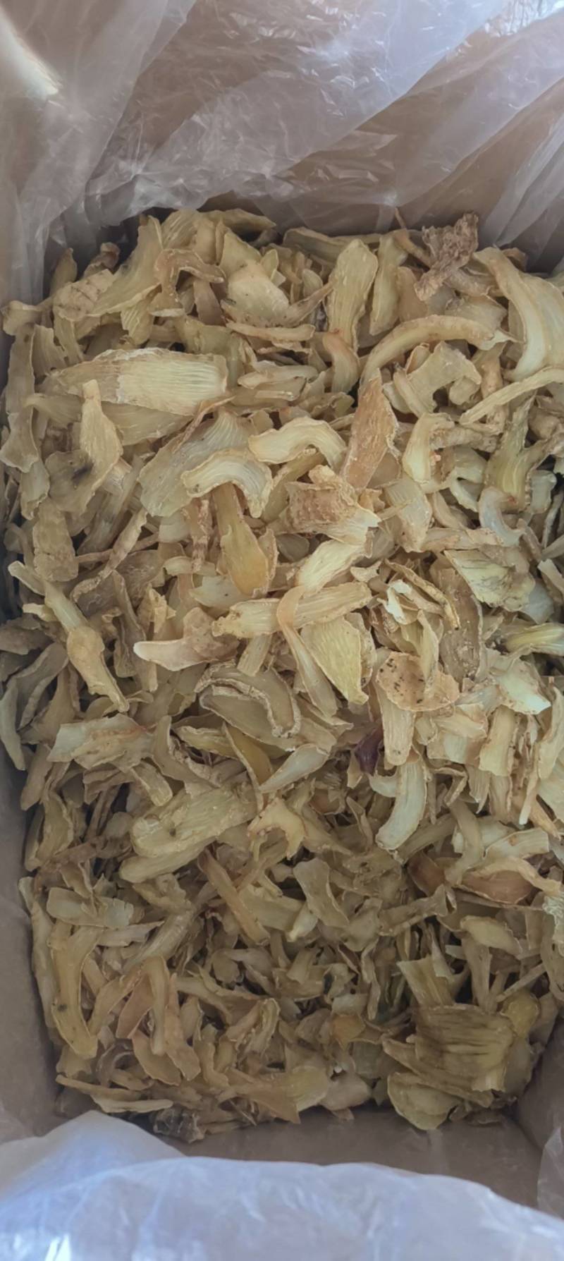 天麻片鲜切片祥泰药材栈中药材批发零售实物拍摄量多从优