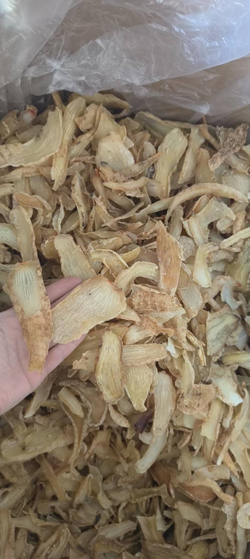 天麻片鲜切片祥泰药材栈中药材批发零售实物拍摄量多从优