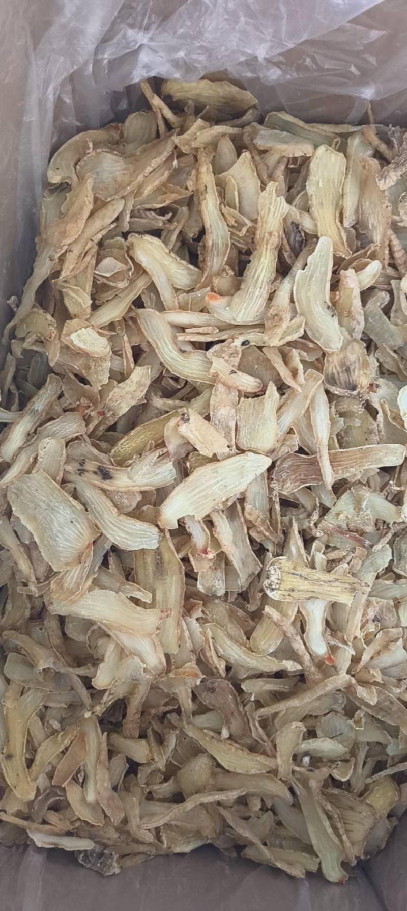天麻片鲜切片祥泰药材栈中药材批发零售实物拍摄量多从优