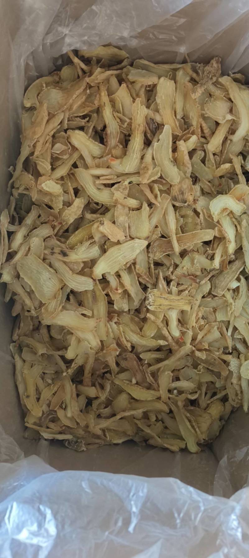 天麻片鲜切片祥泰药材栈中药材批发零售实物拍摄量多从优