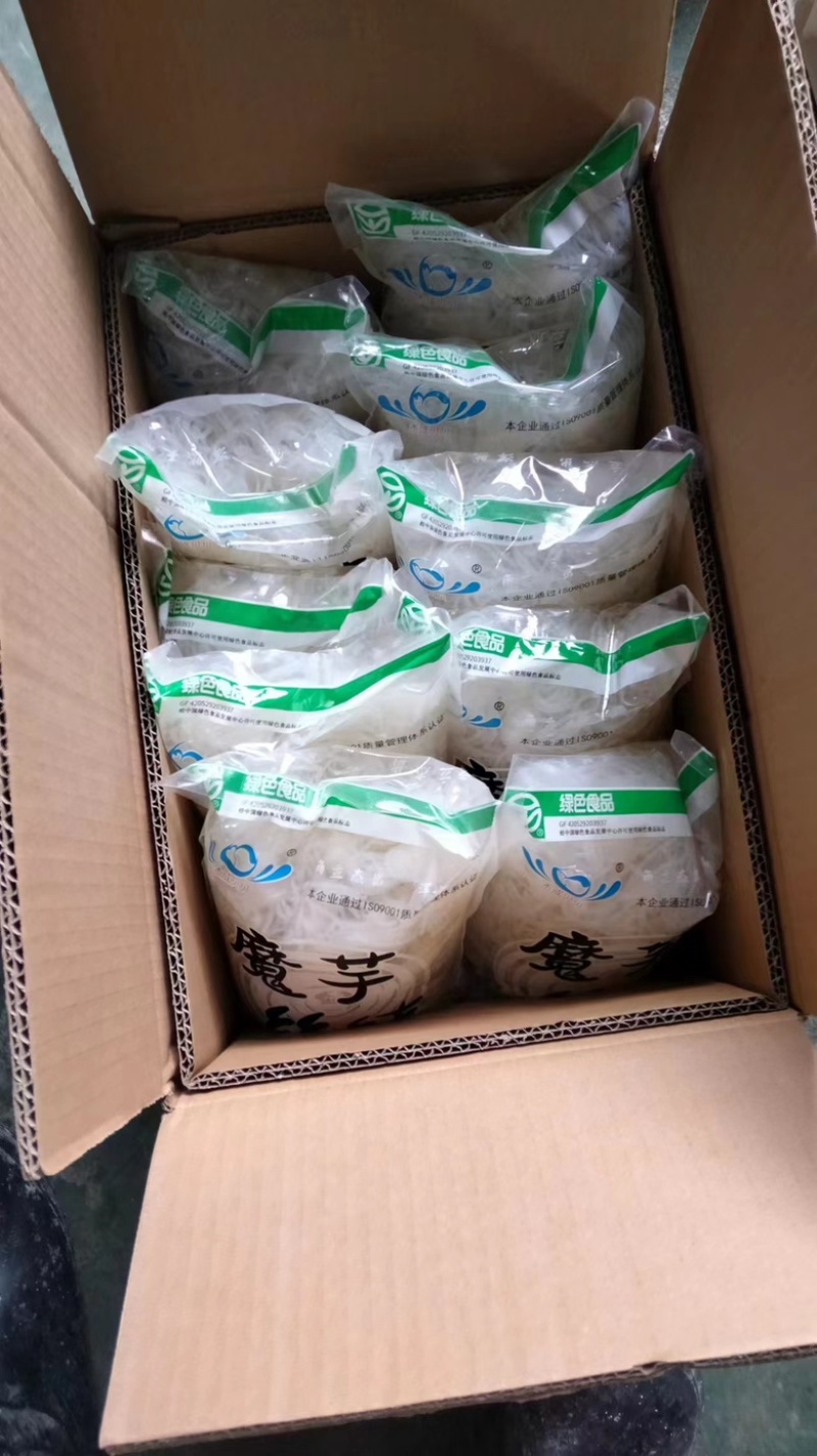精品魔芋丝结，厂家直发资质齐全安全放心，对接全国批发