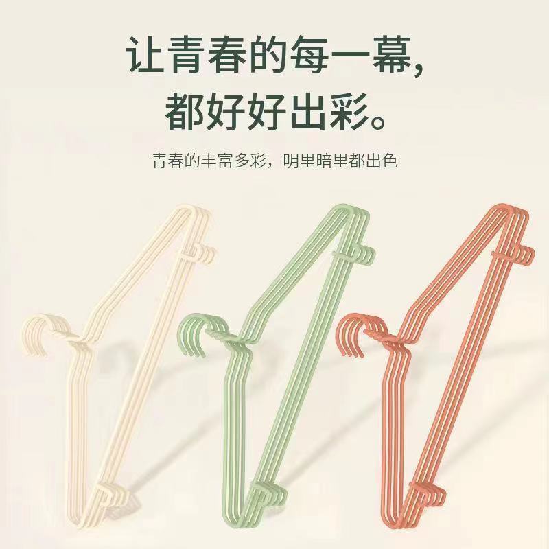 成人加粗衣架家用无痕衣架衣架子衣架衣服架衣撑子晾衣架儿童