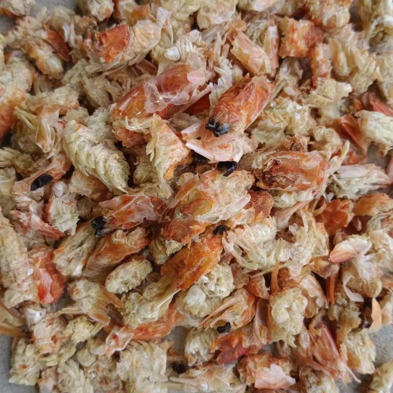 饲料虾糠龙虾粉晒干烘干龙虾头粉甲壳素用虾皮