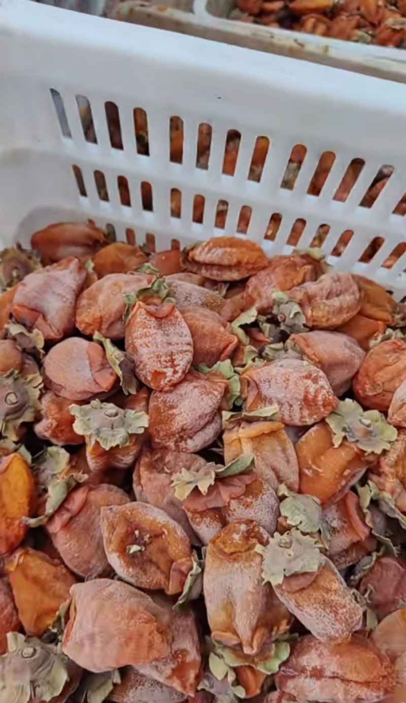 新鲜柿饼富平独立小包装正宗陕西霜降吊柿饼整箱流心干柿子饼