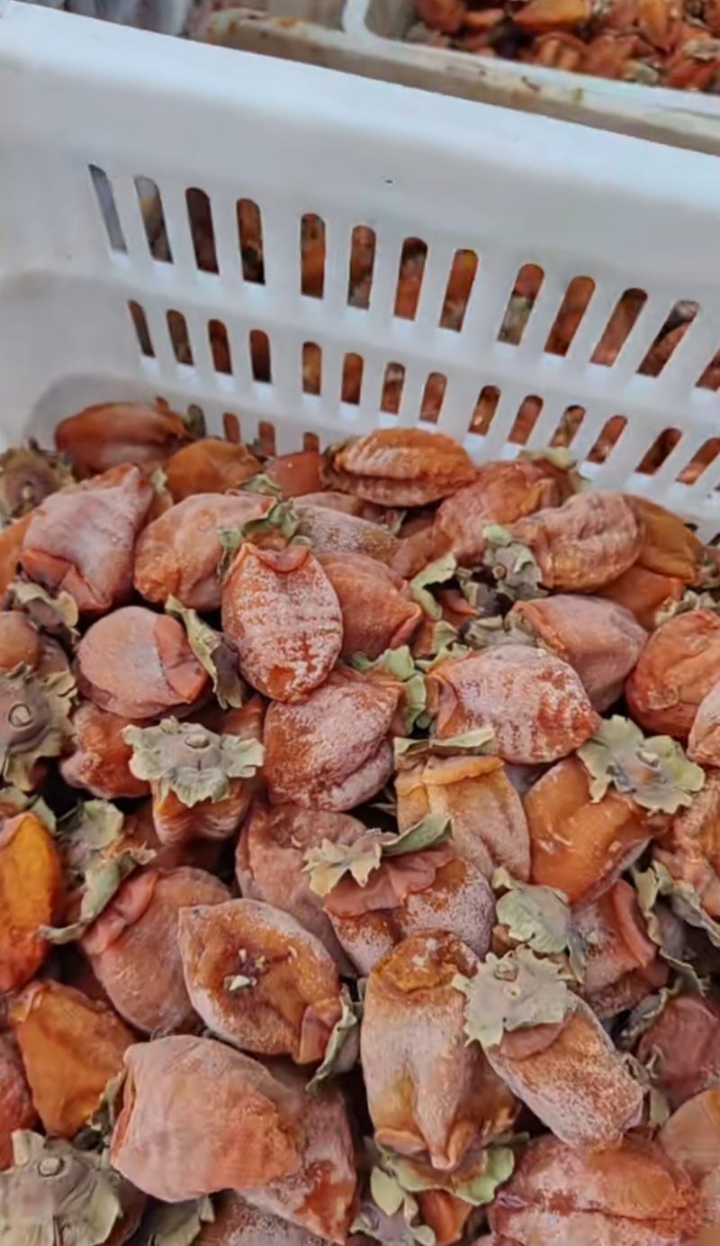 新鲜柿饼富平独立小包装正宗陕西霜降吊柿饼整箱流心干柿子饼
