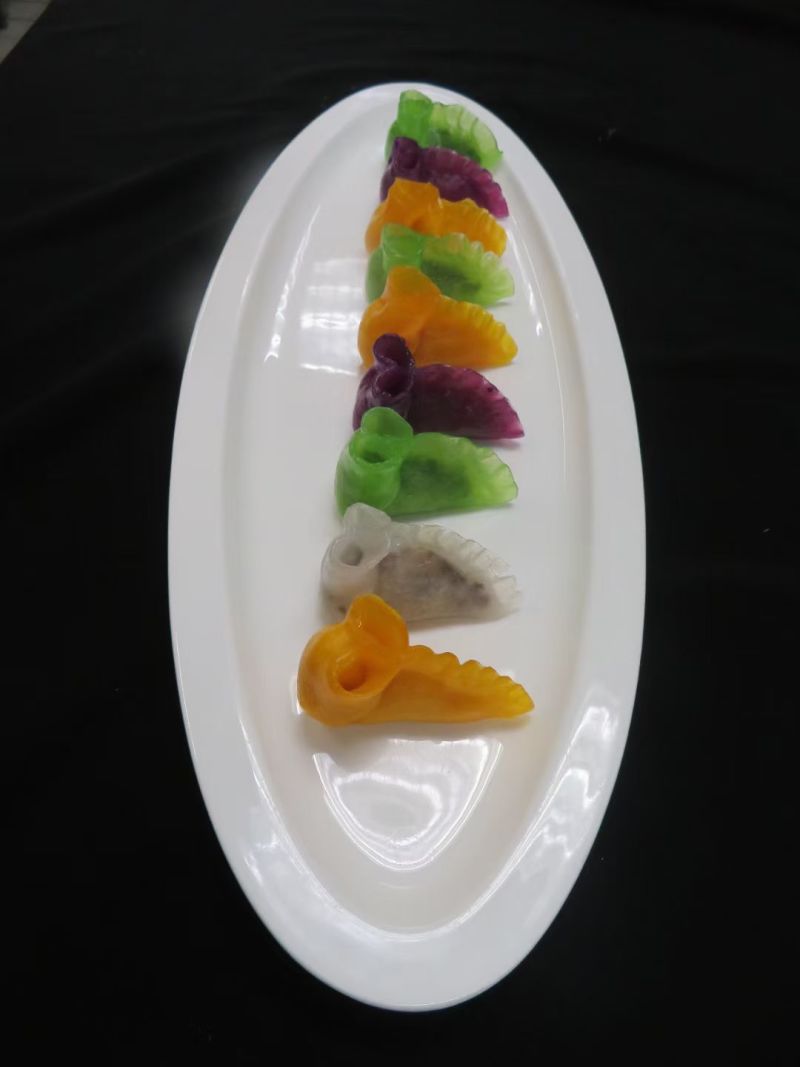 纯手工《果蔬金鱼饺》多种口味***健康好味道咸香味