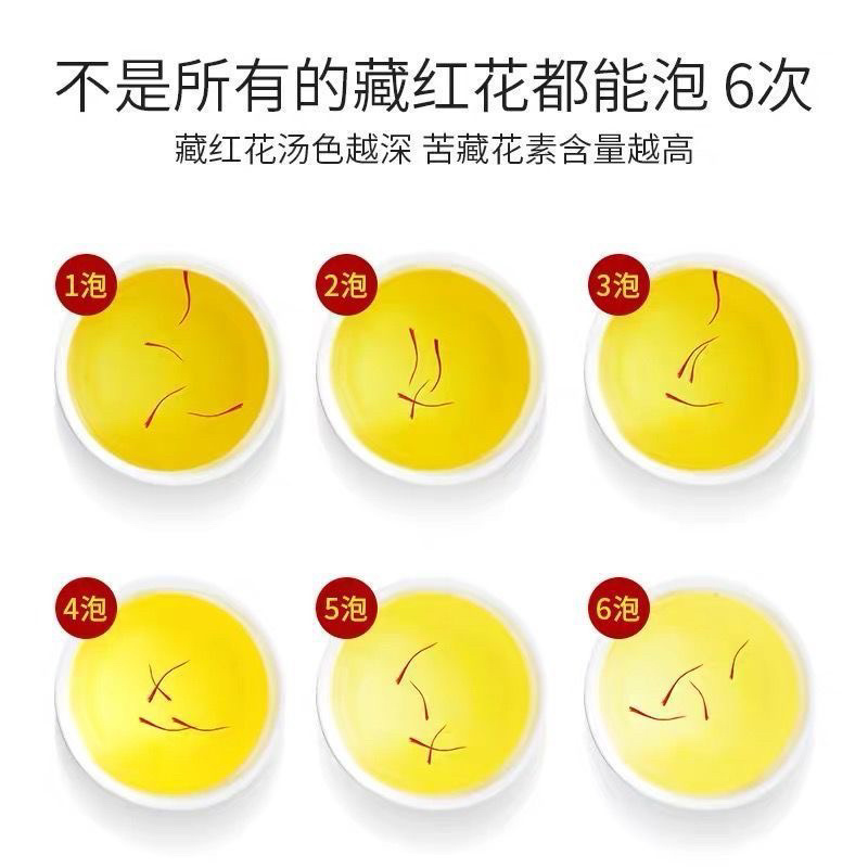 藏红花中药材特级花丝批发礼盒装