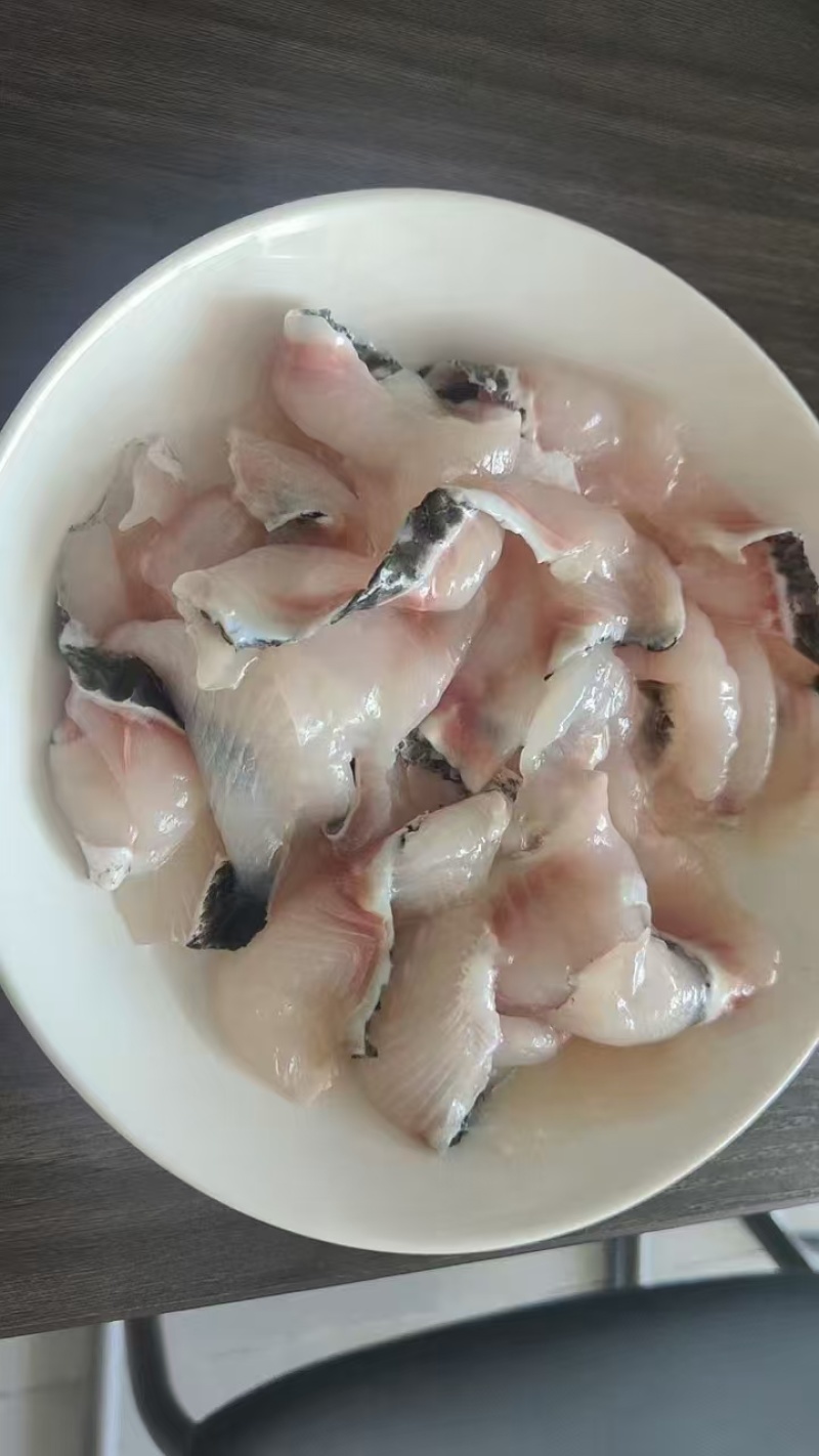 免浆黑鱼片