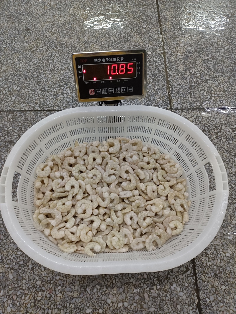 环球水产。土塘原料虾仁。规格31/35。净含量10kg。