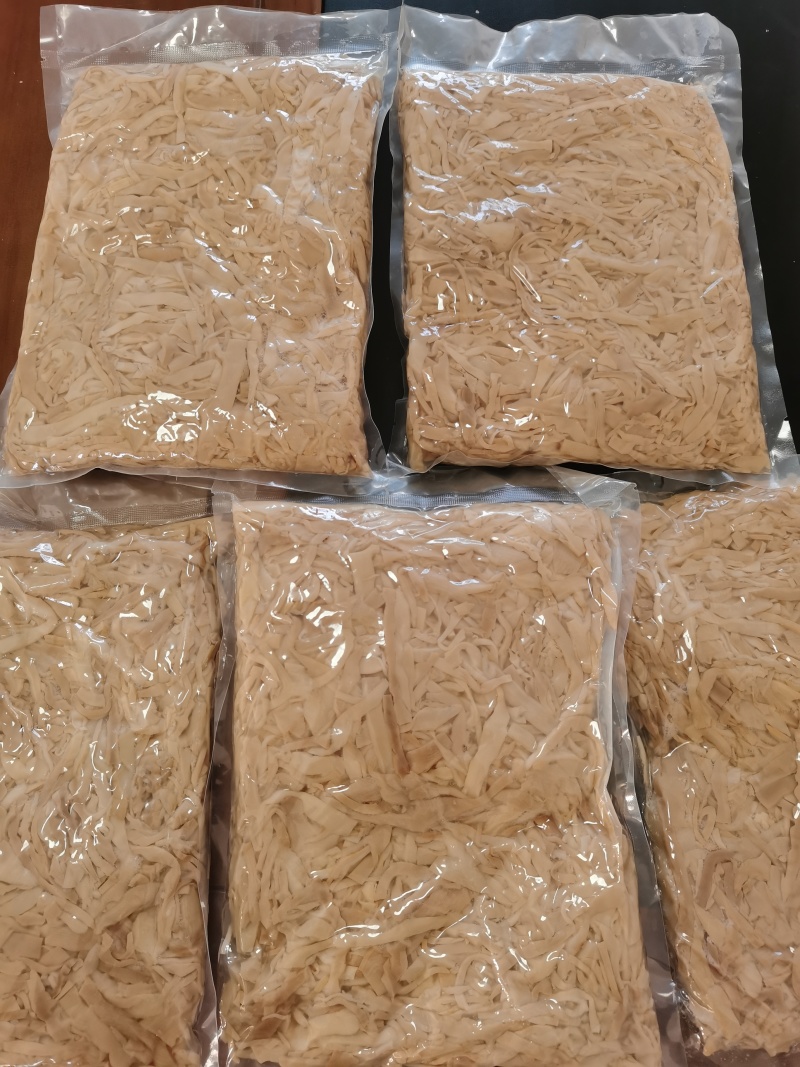 黄山碳烤笋丝玉兰笋丝开袋即炒野生食材固形物90%
